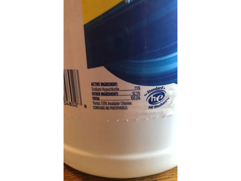 Kroger Concentrated Disinfecting Bleach, 81 fl oz/2.39 L