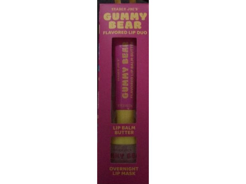Trader Joe's Lip Balm Butter, Gummy Bear, 0.35 oz/10 g