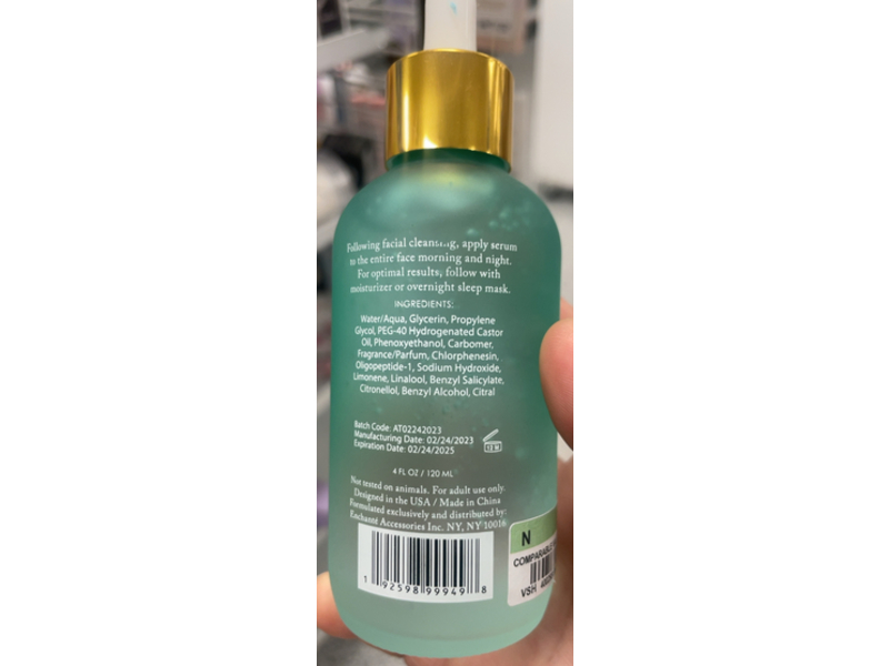 La Soie Peptide Facial Serum , Healing & Rejuvenating, 4 fl oz/120 mL