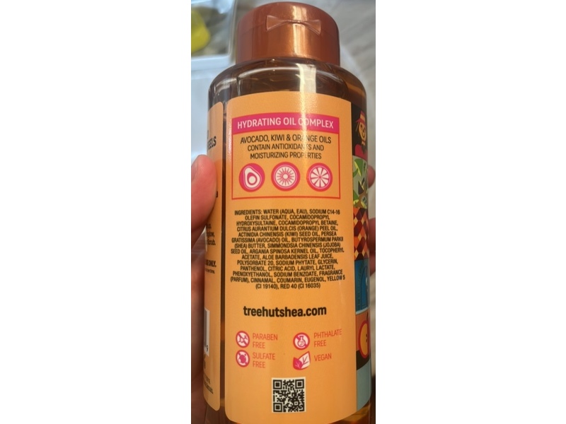 Tree Hut Foaming Gel Wash, Sweet Punkin, 18 fl oz/532 mL