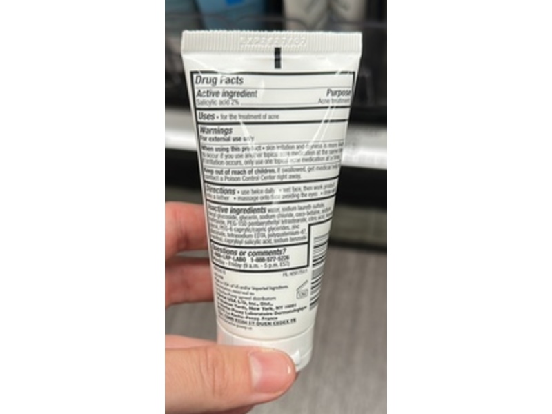 La Roche-Posay Effaclar Medicated Gel Cleanser, 1.69 fl oz/50 mL