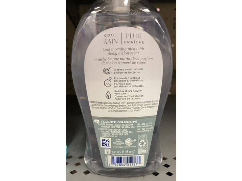 Softsoap Cool Morning Mist Liquid Hand Soap, Cool Rain, 11.25 fl oz/332 mL