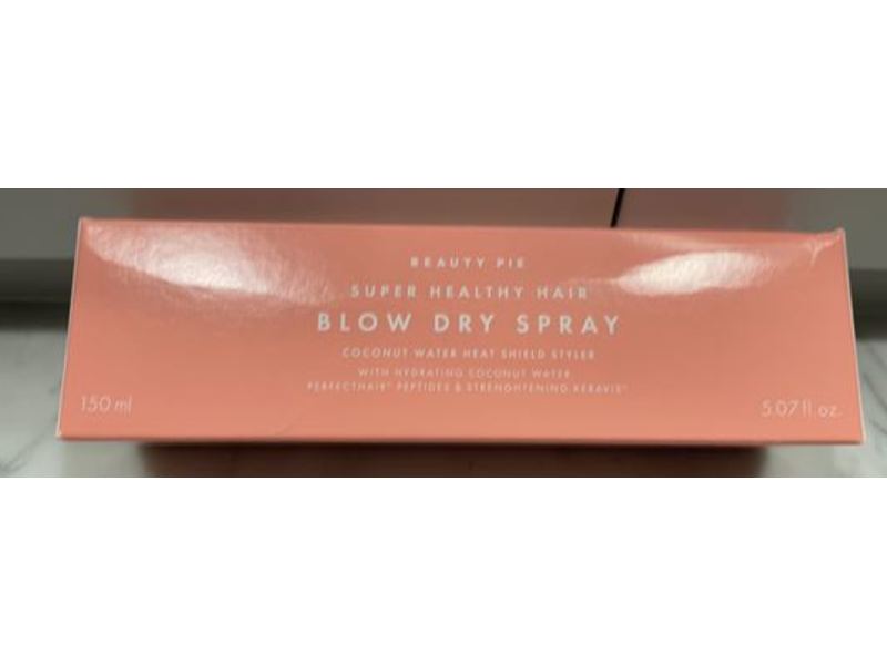 Beauty Pie Blow Dry Spray, Coconut Water Heat Shield Styler, 5.07 fl oz/150 mL