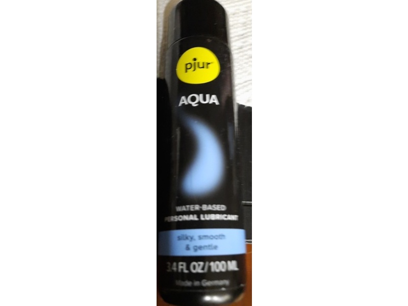 pjur Aqua Water-Based Personal Lubricant, 3.4 fl oz/100 mL