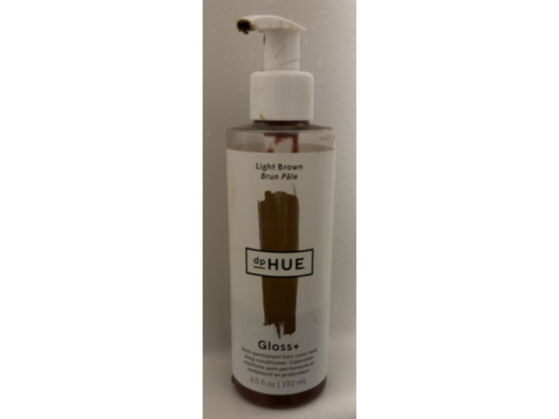 dpHue Gloss + Semi-Permanent Hair Color, Light Brown, 6.5 fl oz/192 mL