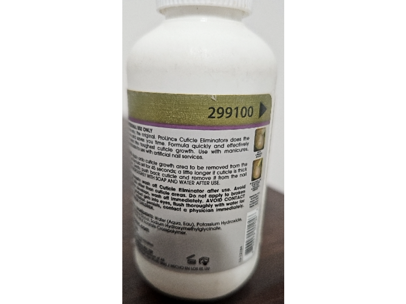 ProLinc Be Natural Cuticle Eliminator, 2 fl oz/59 mL