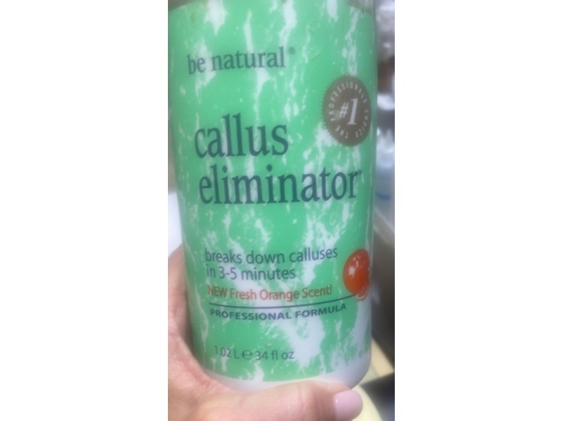 Be Natural By ProLinc Callus Eliminator, Fresh Orange, 34 fl oz/1.02 L