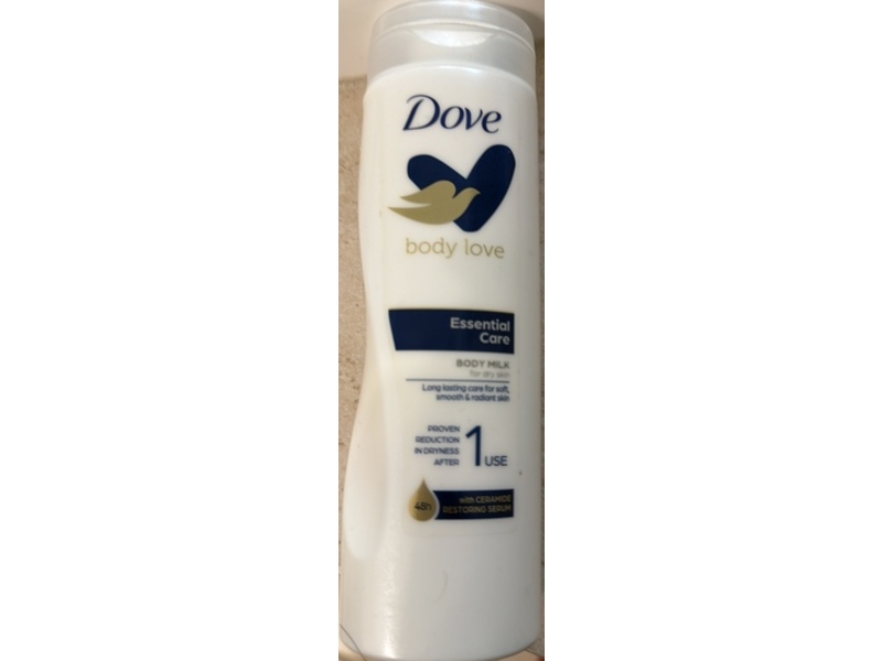 Dove Essential Care Body Milk, 250 mL