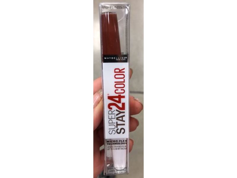Maybelline Super Stay 24 Liquid Lipstick Makeup, Endless Espresso, 1 kit