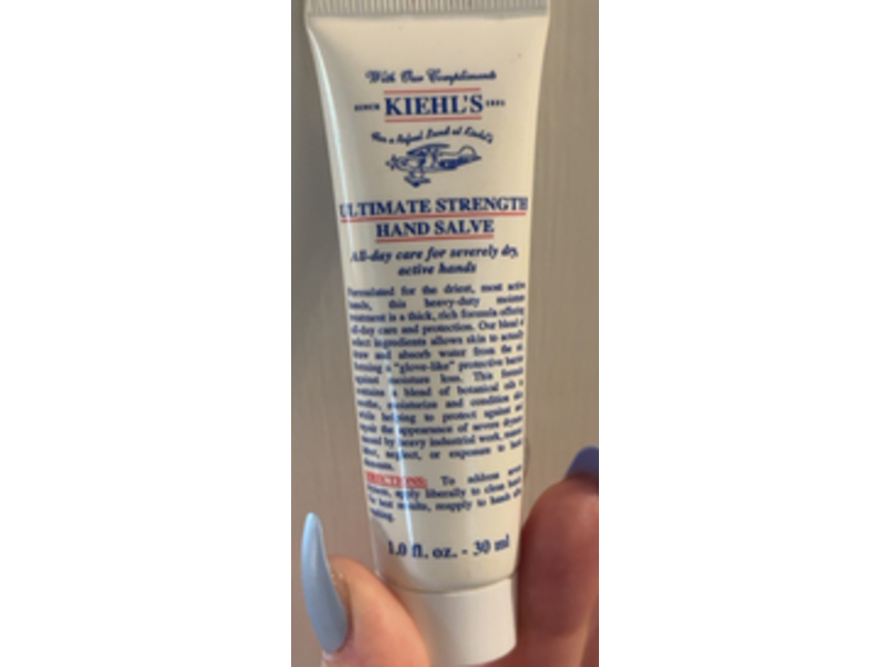 Kiehl's Ultimate Strength Hand Salve, 1 fl oz/30 mL