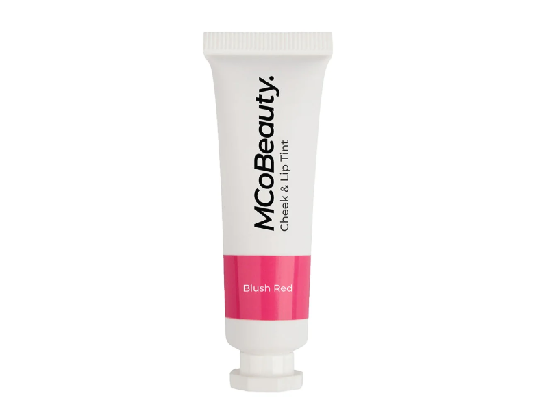 MCoBeauty Cheek & Lip Tint, Blush Red, 0.3 fl oz/10 mL