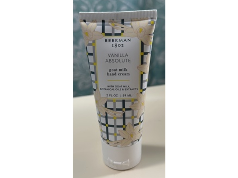 Beekman 1802 Gold Milk Hand Cream, Vanilla Absolute, 2 fl oz/59 mL