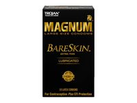 Trojan Magnum Bareskin Lubricated Condoms, 10 Count - thumbnail 1