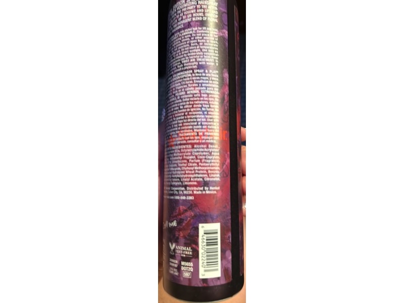 Sexy Hair Big Spray & Play Volumizing Hairspray, Velvet Vixen, 10 oz/284 g