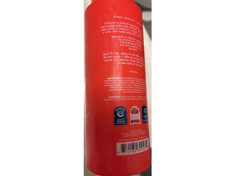 Tower 28 SOS Rescue + Relief Body Wash Treatment, 8.4 fl oz/250 mL