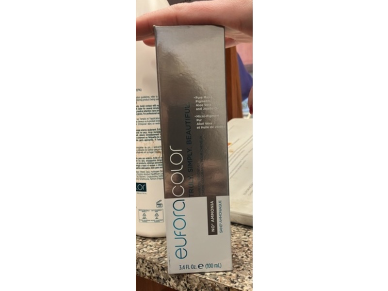 Euforacolor Hair Color Cream, 10N Natural Blonde. Blonde. 3.34 fl oz/100 mL