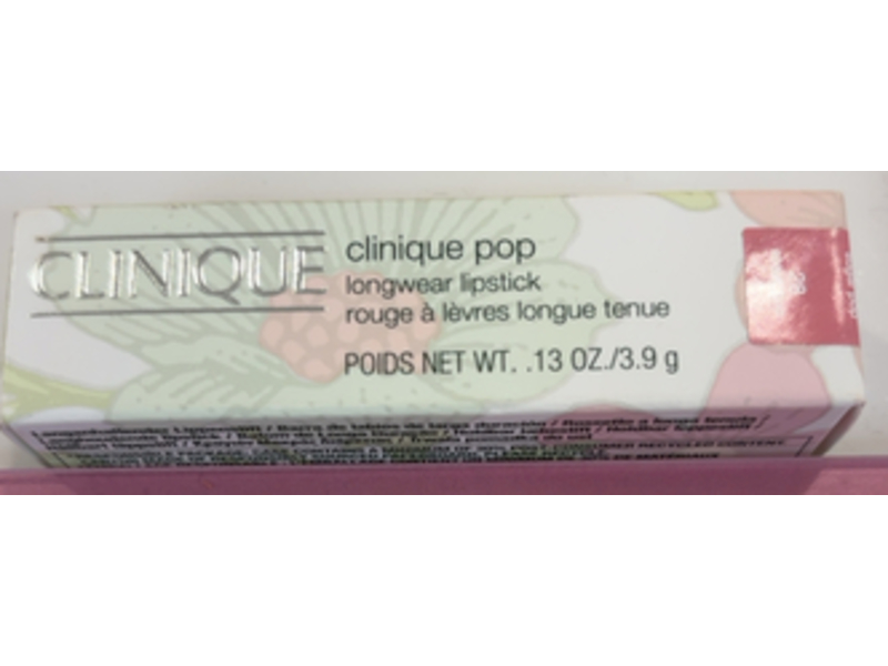 Clinique Pop Long Lasting Lipstick, Sugar Pop, 0.13 oz/3.9 g