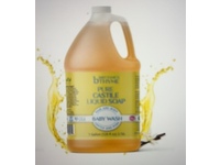 Brittanie's Thyme Pure Castile Liquid Soap Hair And Body Baby Wash, 128 fl oz/3.78 L - thumbnail 2