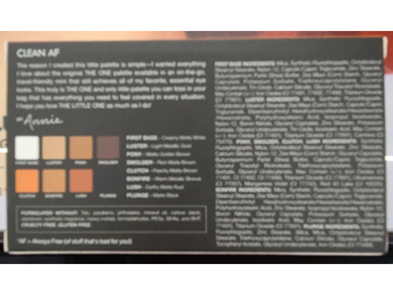 Lawless The Little One Talc-Free Eyeshadow Palette