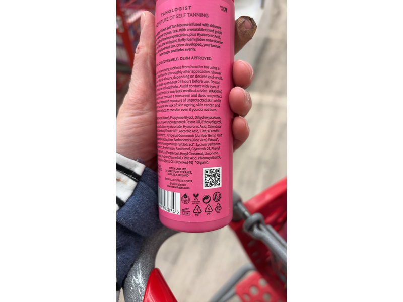 Tanologist Express Tan Self Tan Water, Dark, 6.76 fl oz / 200 ml