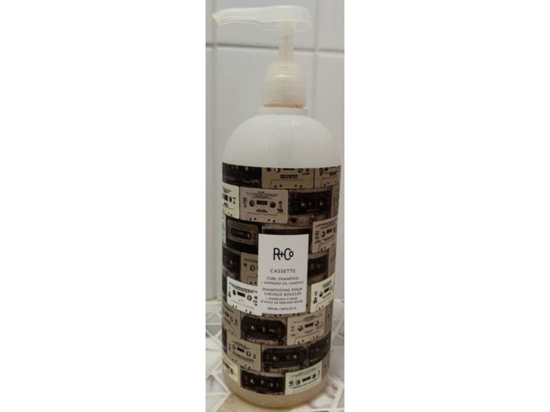 R+Co Cassette Curl Shampoo, + Superseed Oil Complex, 33.8 fl oz/1000 mL
