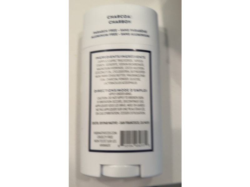 Native Deodorant, Charcoal,2.65 oz/75 g