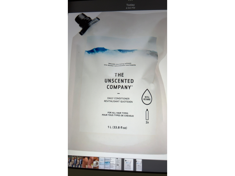 The Unscented Company Daily Conditioner, 33.8 fl oz/1 L