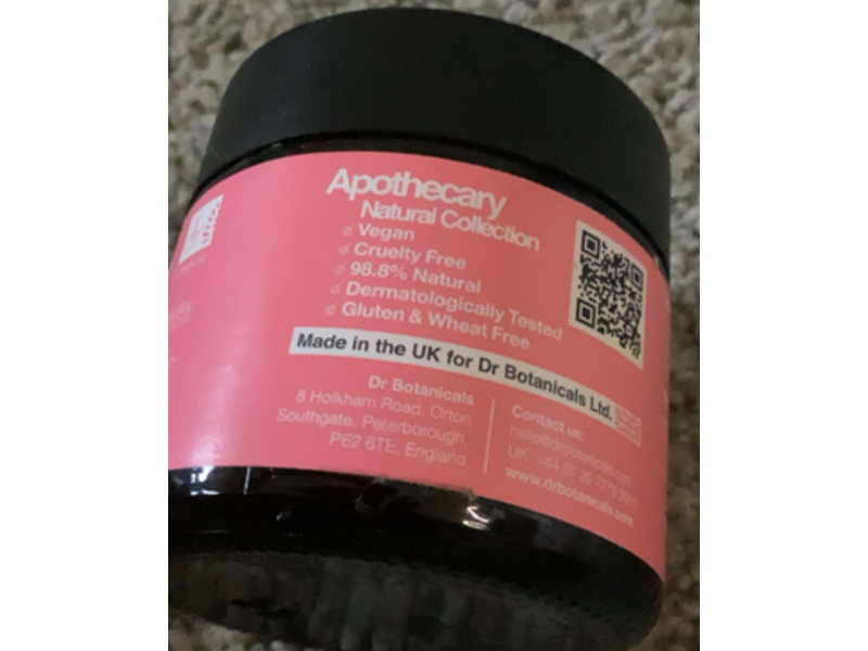 Dr Botanicals Superfood 2 In 1 Cleanser & Makeup Remover, Watermelon, 2 fl oz/60 mL