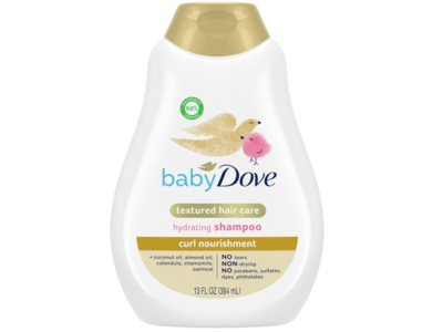 Baby Dove Textured Hydrating Shampoo, 13 fl oz/384 mL