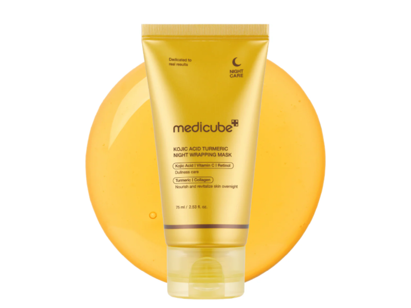 Medicube Kojic Acid Turmeric Night Wrapping Mask, 2.53 fl oz/ 75 mL