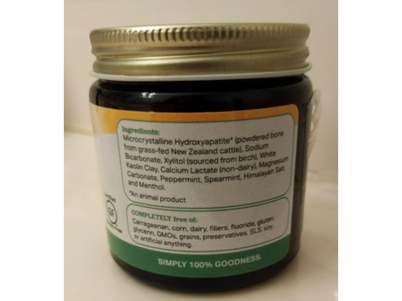 OraWellness Shine Remineralizing Tooth Powder, Fresh Mint, 60 g