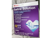 Cvs Health Saline Solution, 12 fl oz/355 mL, Pack Of 2 - thumbnail 2