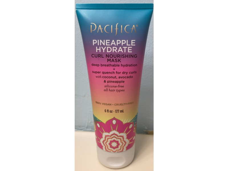 Pacifica Curl Nourishing Mask, Pineapple Hydrate, 6 fl oz/ 177 mL
