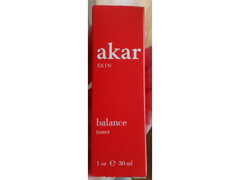 Akar Skin Balance Toner, 1 oz/30 mL