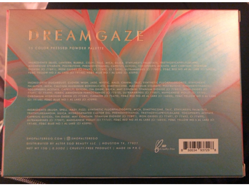 Alter Ego Dreamgaze Pressed Powder Palette, 0.02 oz/10 g