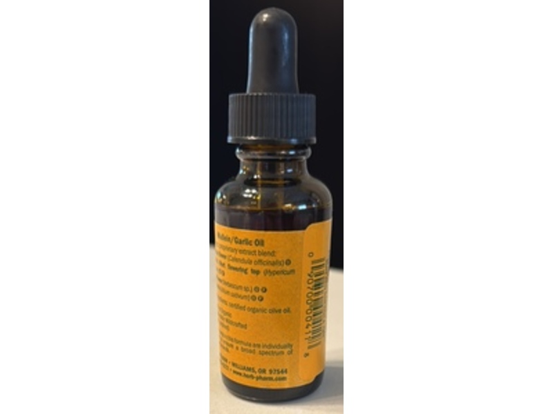 Herb Pharm Mullein Garlic Oil, Calendula & St. John's Wort, 1 fl oz/30 mL