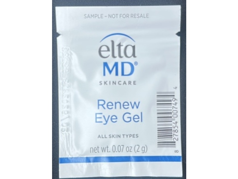 EltaMD Skincare Renew Eye Gel, 0.07 fl oz/2 g