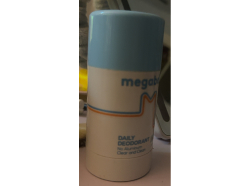 Megababe Daily Deodorant, Beachy Pits, 2.6 oz/75 g, Pack Of 2