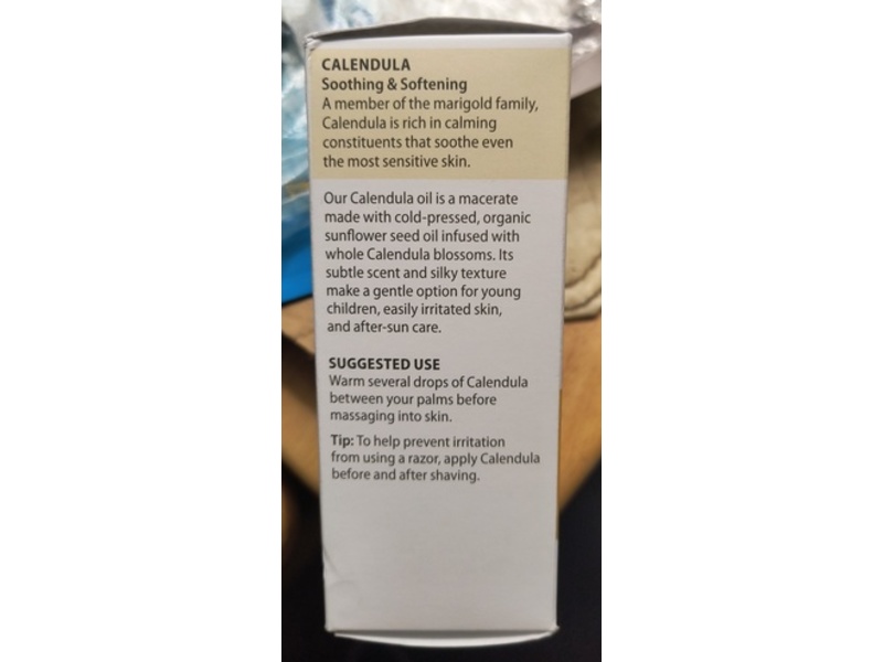 Pranarom Organic Oil, Calendula, 2 fl oz/60 mL