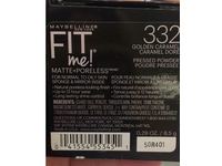 Maybelline New York Fit Me Matte + Poreless Face Powder, Golden Caramel, 0.28 oz/8.5 g - thumbnail 3