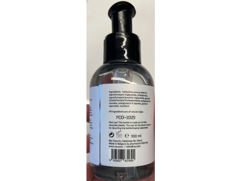 Ray Face Cleansing Oil, 100 mL