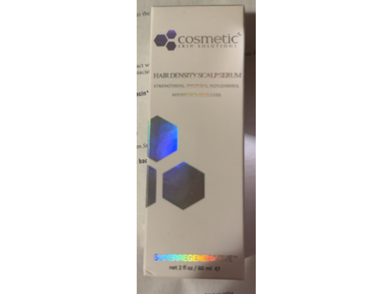 Cosmetic Skin Solutions Hair Density Scalp Serum, 2 fl oz/60 mL