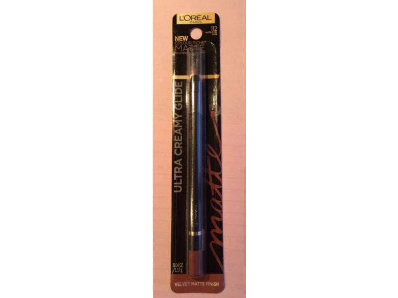 L'Oreal Paris Colour Riche Matte Lip Liner, Matte-Stermind, 0.04 oz