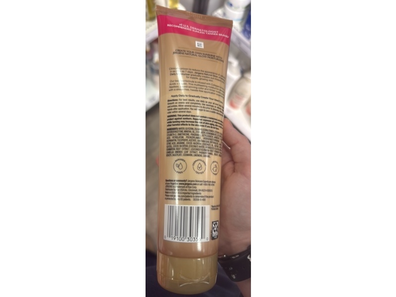 Jergens Natural Glow +Firming Daily Moisturizer, Fair To Medium, 10 fl oz/295 mL