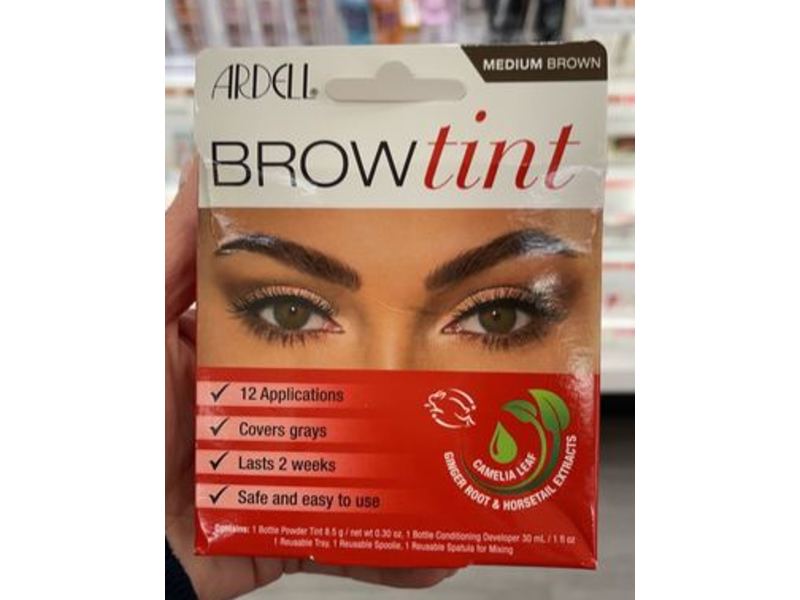 Ardell Brow Tint Kit, Medium Brown
