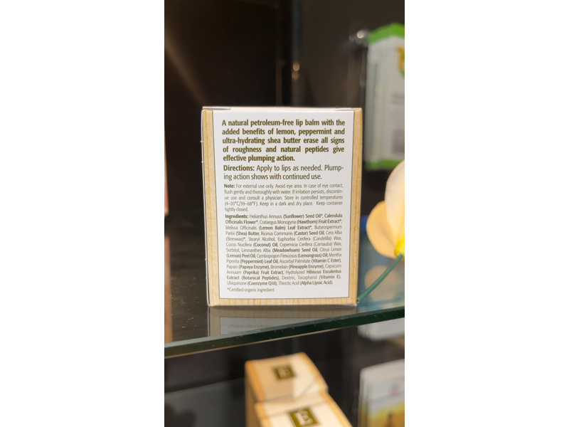 Eminence Organic Skin Care Citrus Lip balm, 0.27 fl oz/8 ml