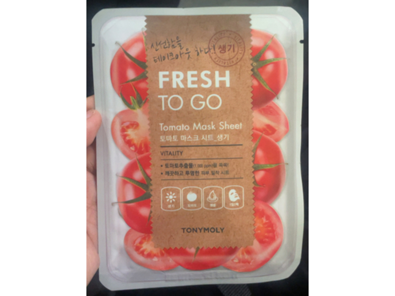 Tony Moly Fresh To Go Tomato Mask Sheet, 20 g