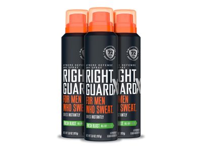 Right Guard Xtreme Defense Dry Antiperspirant Deodorant Spray, Fresh Blast, 3.8 oz/107 g
