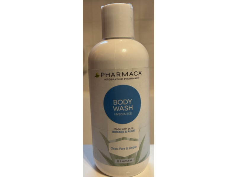 Pharmaca Body Wash, Borage & Aloe, 12 fl oz/354 mL