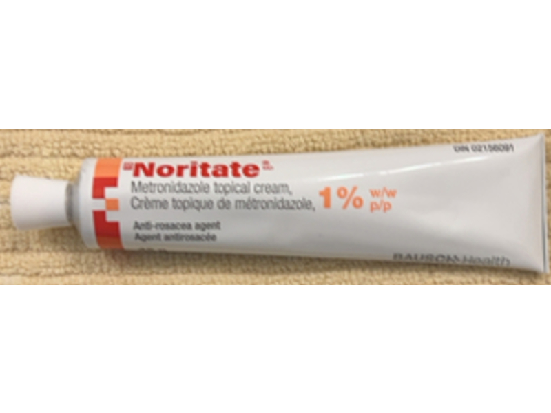 Noritate (metronidazole) Topical Cream 1 %, 45 g, Bausch (Rx)
